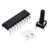 Red Lead Acid Battery Capacity Indicator Module LM3914 Battery Power Tester