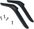 ZGUZMCMK 2 Pieces Tabletop TV Stand Base Table Top TV Legs Simple Assembly,