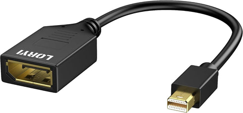 Mini Displayport to Displayport Adapter, 4K@60Hz, Compatible for Thunderbolt 2, MacBook Pro, Air, Mini, Surface Pro