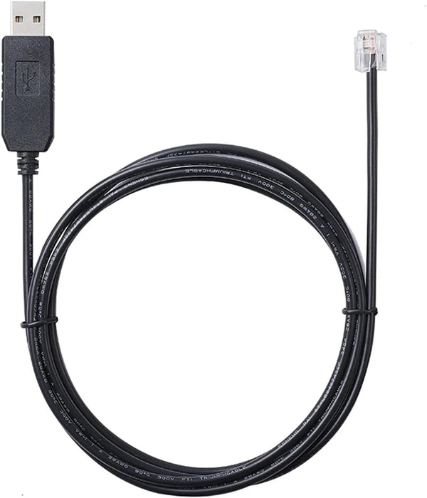 Skcvmn USB RS232 Serial to RJ11 Download Firmware Upgrade Cable, Used to Connect