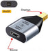 NFHK USB-C Type C Female Source to Mini Displayport DP HDTV Adapter, 4K 60hz 1080p for Tablet, Phone & Laptop