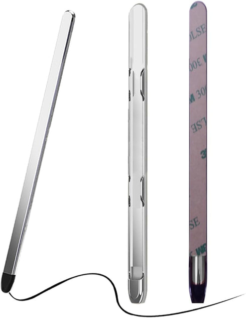 for Samsung Galaxy Z Fold 5 S Pen & Holder, Slim Lightweight PC Z Fold 5 S Pen Holder with High Sensitive Silicone Tip