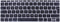 HRH Black Silicone Keyboard Cover Skin for MacBook Pro 13" A1708 A1988 No Touch Bar & MacBook 12" A1534