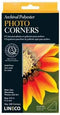 Lineco Archival Polypropylene Mounting Corners, Acid-Free Self-Adhesive, 0.5 Inch, Clear (Pack of 240)