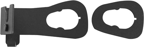 Hooke Road Wrangler Walkie Talkie Mount Bracket CB Radio Holder for Jeep JK Wrangler & Unlimited 11-18