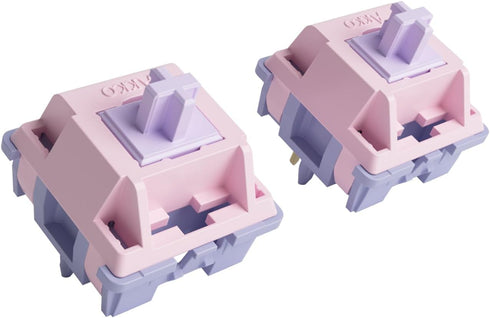 AKKO V3 Fairy Linear Silent Keyboard Switch, 5-Pin 50gf Quiet Switches for Mechanical Gaming Keyboard (45pcs)
