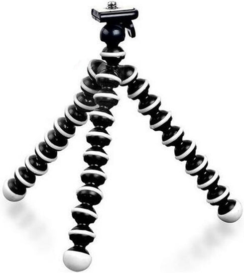 Octopus Camera Tripod, Walway Flexible Cell Phone Holder Stand Selfie Stick with Quick-Release Plate for Smartphone/Camera/GoPro/Action Camera/DSLR