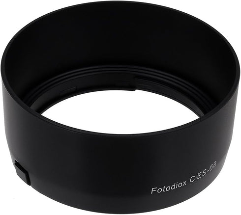 Fotodiox Lens Hood Replacement for ES-68, Compatible with Canon EF 50mm f/1.8 STM Lens
