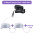 Sqlszt 100 12V 2.1mm 5.5mm DC Power Adapter Extension Cable feet Power Adapter Extension Cable x Compatible with DC