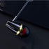 Single Earphone One Side Earplugs with Microphone, 3.5mm Plug Single Earbud Stereo Sound for Samsung, Radio