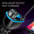 5 Port Cigarette Lighter Splitter 2024 Upgrade, QC3.0&PD 20W Fast Car Charger with Dual Plug & LED Voltmeter for iPhone