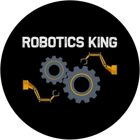 Funny Robotics For Men Dad Robots Engineering Robot Lovers PopSockets Standard PopGrip