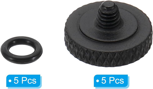 5 Pack PATIKIL Camera Shutter Button, Soft Shutter Release Button Pure Copper Camera Button Knurled Suitable for Nikon