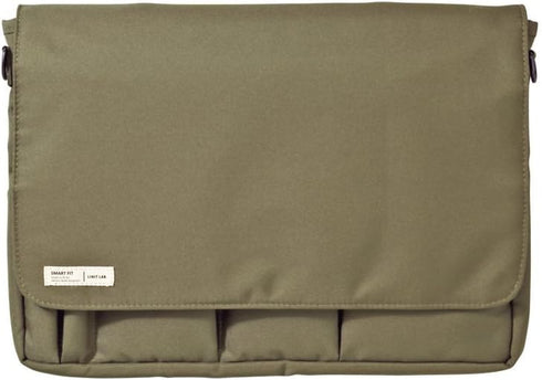 LIHIT LAB Carrying Pouch, Laptop Sleeve, 9.4 x 13.4 Inches, Olive (A7577-22)