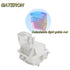 Gateron Smoothie Keyboard Switches - 40gf White 5-Pin Factory Pre-lubed Switches (36PCS)