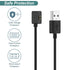 Kissmart Charger for Mi Band 8, Replacement USB Charging Cable Cord for Xiaomi Mi Band 8 Fitness Tracker (2Pack,