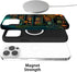 kiritfox 14 2-Layer Magnetic Case for iPhone Pro Max,Hybrid Hard Shell,Shockproof for Girl Women [Compatible