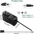 5V 2A DC Power Supply Adapter, 100-240V AC to DC 5 Volt 2 Amp for TV Box LED Strip Lights Speaker