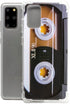 FAteam Case for Galaxy S20 Plus, Retro Music Cassette Tape Design, Reinforced Corners, TPU Soft Bumper