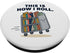 This is How I Roll Librarian Humor by NLTS This is How I Roll Librarian Book Cart Humor PopSockets Adhesive PopGrip