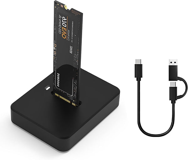 LICAEVEY M.2 SSD to USB Adapter 10Gbps, NVMe & SATA to USB C