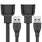 TUSITA 2-Pack USB Charging Cable for Bond Touch Bracelet - 3.3ft/100cm Long Distance Connection Accessories