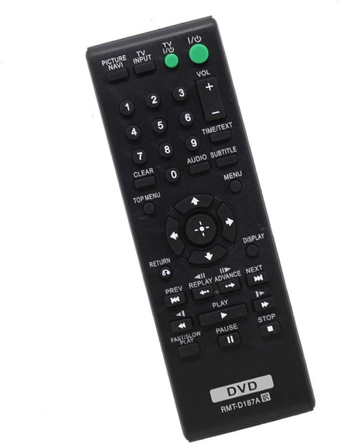 New RMT-D187A Universal Replacement Remote Control for Sony DVP-SR200P and DVP-SR400P