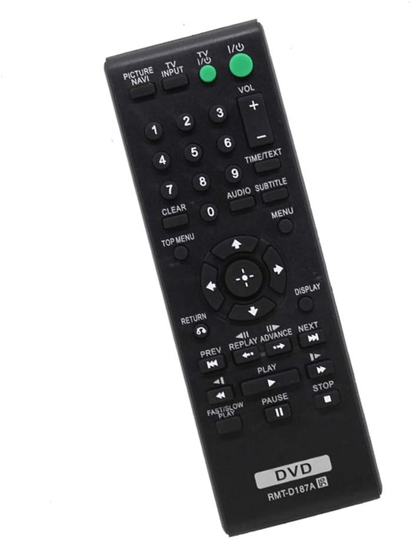New RMT-D187A Universal Replacement Remote Control for Sony DVP-SR200P and DVP-SR400P