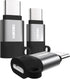 Lightning Female to USB-C Male Adapter, Compatible with iPhone 15/Plus/Pro/Pro Max, 30W PD Fast Charging, 3 Pack