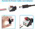 12V Car Charger Compatible with Portable DVD Player, DBPOWER Sylvania RCA, Snailax Seat Cushion, Spectra S1 S2 Breast