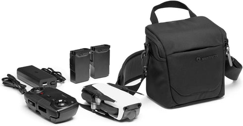Manfrotto Advanced Shoulder Bag S III, Camera Bag for Mirrorless Camera with Lens, Tripod Mount & Rain Cover