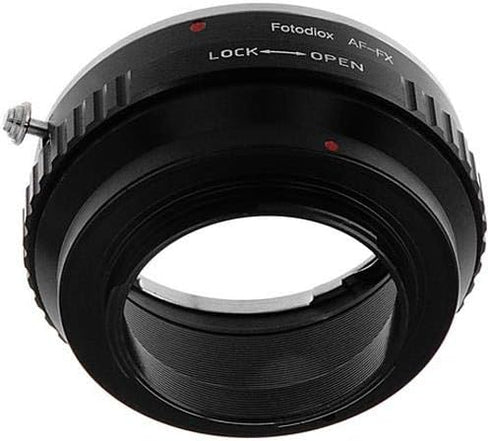 Fotodiox Lens Mount Adapter for Sony Alpha A-Mount and Minolta AF DSLR Lens on Fuji X-Mount Cameras
