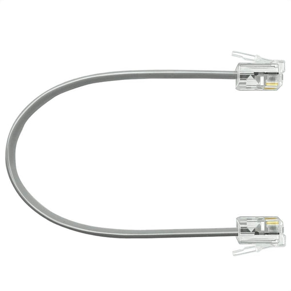 NECABLES 6 Inch Short Telephone Cord, Wall Phone Cord for Landline RJ11 Male to Male