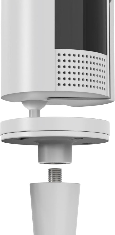 Holicfun 1/4 Inch-20 Threaded Camera Mount Adapter for Ring Indoor Cam (2nd Gen) - White