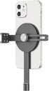TechMatte Tripod Mount for MagSafe, Compatible with iPhone 15-12 Series, Lightweight, Cold Shoe Mount Included