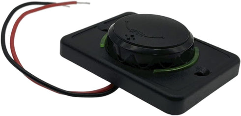 Car 12V RV USB Charger, Quick Charger 3.0 Wall Mount USB Charging Station with Green Indicator Light and Cap
