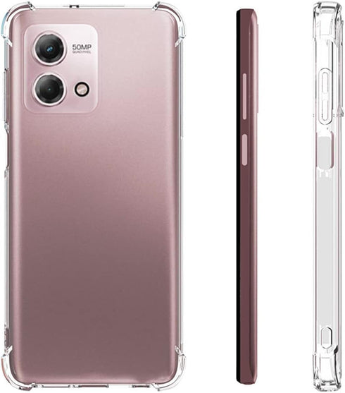 Motorola Moto G Stylus 5G 2022 XT2211-1 XT2211DL Clear Shockproof Soft Phone Case Cover Holder