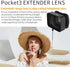 FOSA 2X 3, 3 Magnification Lens for Pocket Long Distance Photography Telephoto Lens, Portable Magnetic Lens Filter