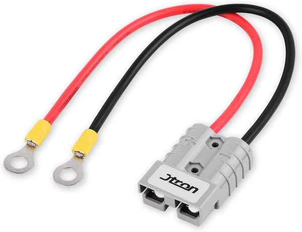 Electric Forklift Charging Plug Line, 50A High Current Connector Line for Battery Charging with O Ring