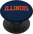 Retro Illinois Tee Vintage Orange Blue Throwback IL PopSockets Standard PopGrip
