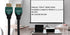 Liberty's Ultra Series Nebula with Ethernet 48G HDMI Cable - 4K, 8K, 10K Resolutions, 1.0 Meter