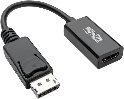 Tripp Lite DisplayPort to HDMI Adapter Converter, 4K @ 60Hz, DP 1.2 to HDMI 2.0 M/F, Black