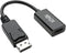 Tripp Lite DisplayPort to HDMI Adapter Converter, 4K @ 60Hz, DP 1.2 to HDMI 2.0 M/F, Black