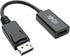Tripp Lite DisplayPort to HDMI Adapter Converter, 4K @ 60Hz, DP 1.2 to HDMI 2.0 M/F, Black