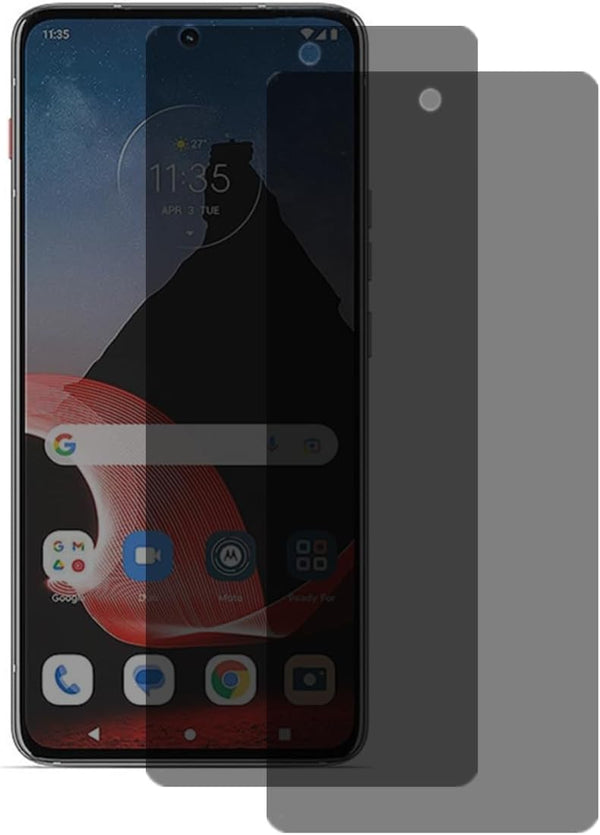 VIESUP 2-Pack Privacy Screen Protector for Motorola ThinkPhone, Tempered Glass, Bubble Free, Easy to Install, Scratch