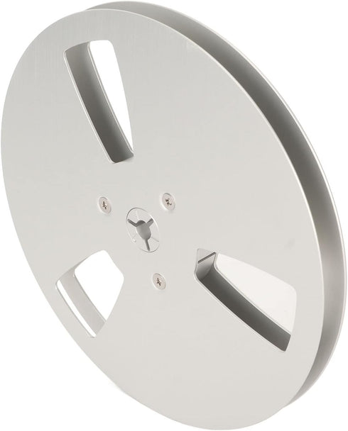 Nab Aluminum 7 Inch Metal Small Hub Reel, Universal 3 Holes Empty,