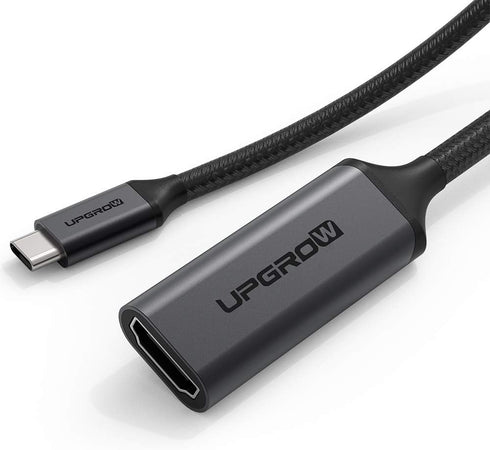 Upgrow USB C to HDMI Adapter 4K@60Hz Cable for MacBook Pro, Air, iPad Pro, Pixelbook, XPS