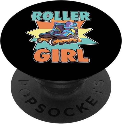 Roller Girl Inline Skates PopSockets Swappable PopGrip