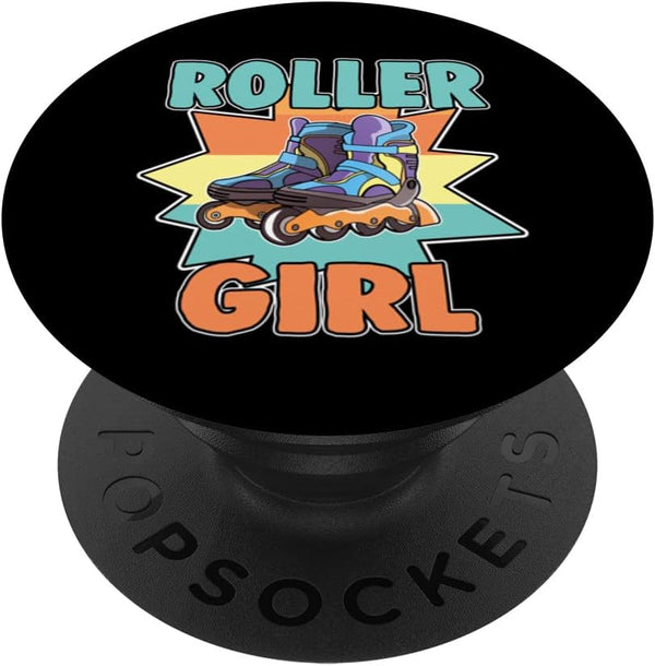 Roller Girl Inline Skates PopSockets Swappable PopGrip