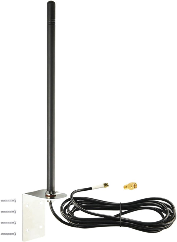 Boobrie Dual Band Outdoor WiFi Antenna 2.4Ghz 5Ghz/5.8Ghz Omnidirectional WiFi Antenna 9.84ft Cable